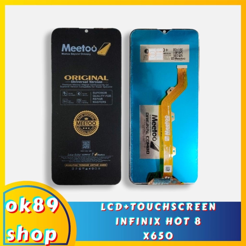 LCD+TOUCHSCREEN INFINIX HOT 8 - INFINIX X650