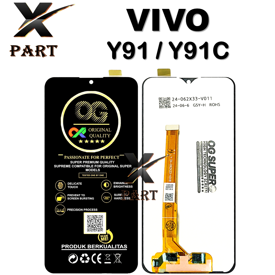 LCD TOUCHSCREEN VIVO Y91 / Y91C FULLSET ORIGINAL