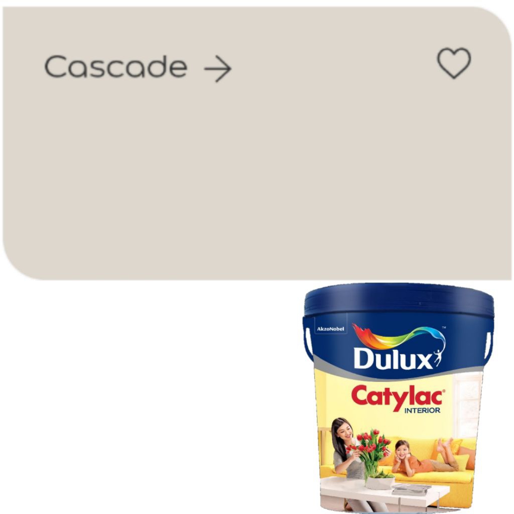 Dulux Catylac Interior CASCADE 5Kg / Cat Tembok Interior Dalam