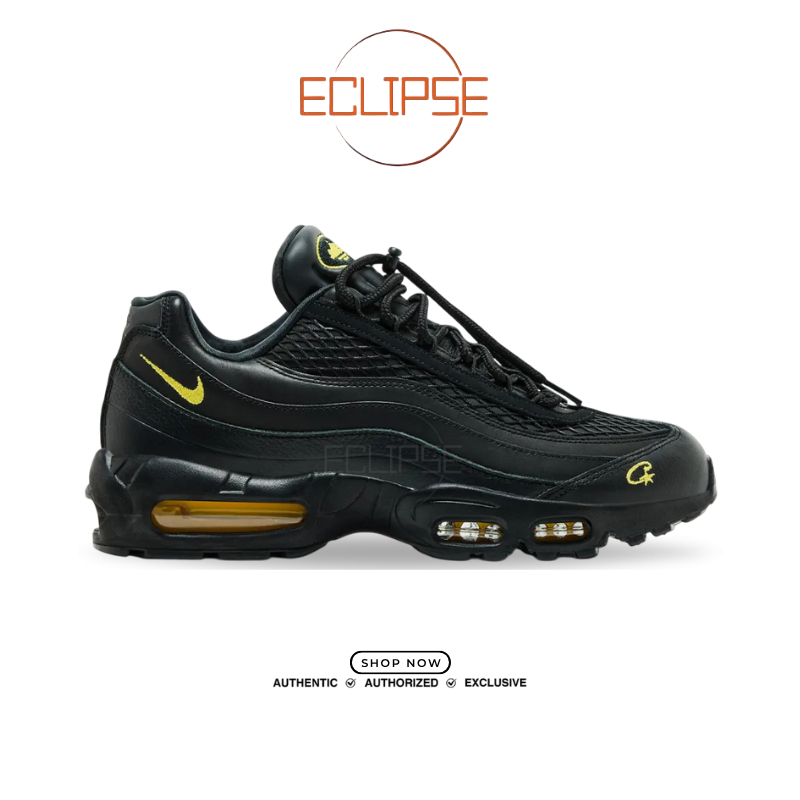 ECLIPSE - Sepatu Airmax 95 Honey Black C0RTElZ Sneakers Authentic