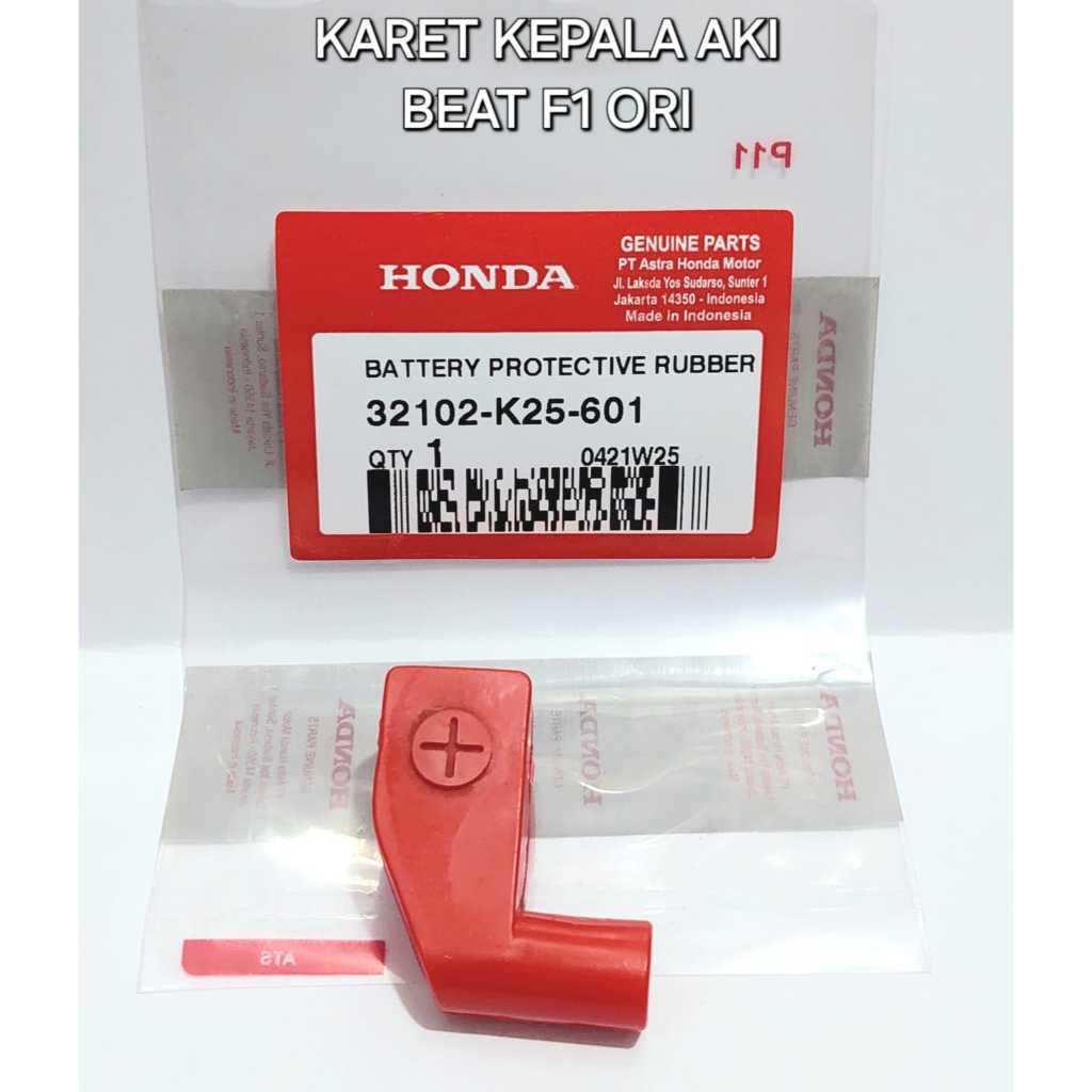 Karet Kepala Aki Beat F1 Original 32102-K25-601