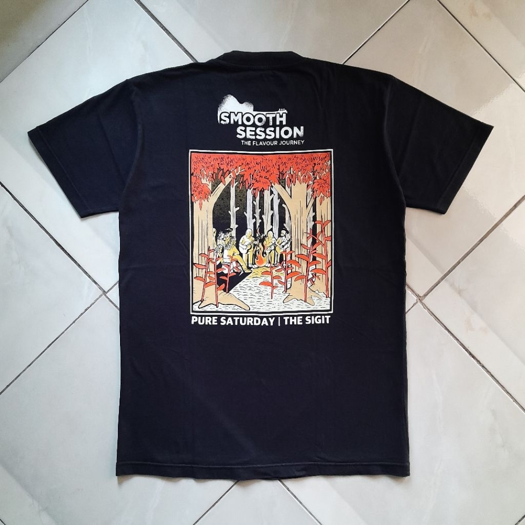 T-Shirt PURE SATURDAY X THE SIGIT - GUINNESS SMOOTH SESSION (Likeblackmerch)