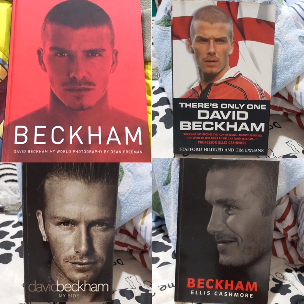 DAVID BECKHAM MANCHESTER UNITED BOOK BUKU AUTOBIOGRAPHY AUTOBIOGRAFI ORIGINAL