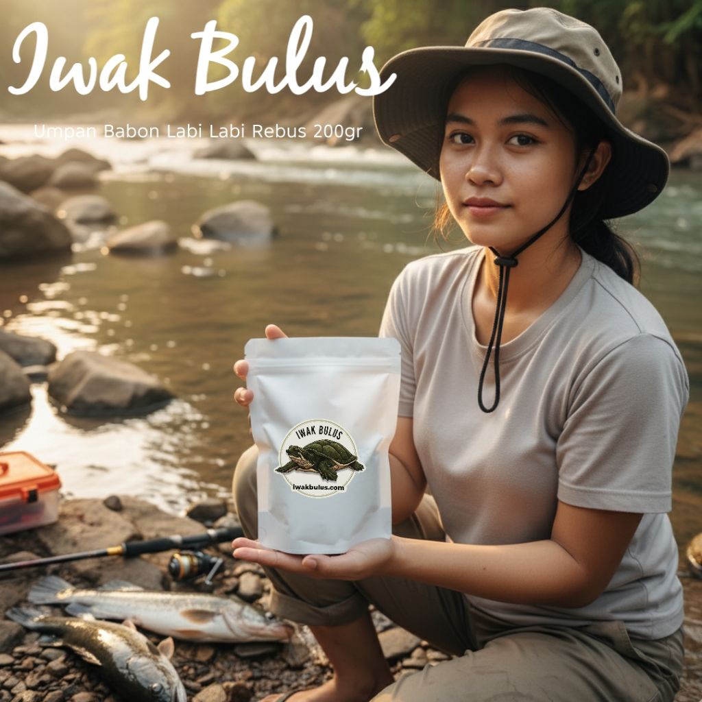 Umpan Mancing Lele Bulus Rebus 200gr