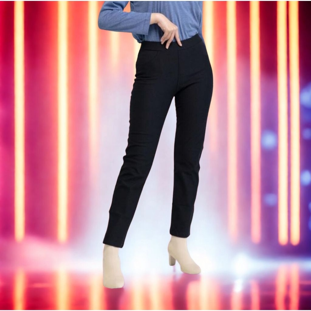 Celana Panjang Wanita Dauky Straight Fit Original Preloved