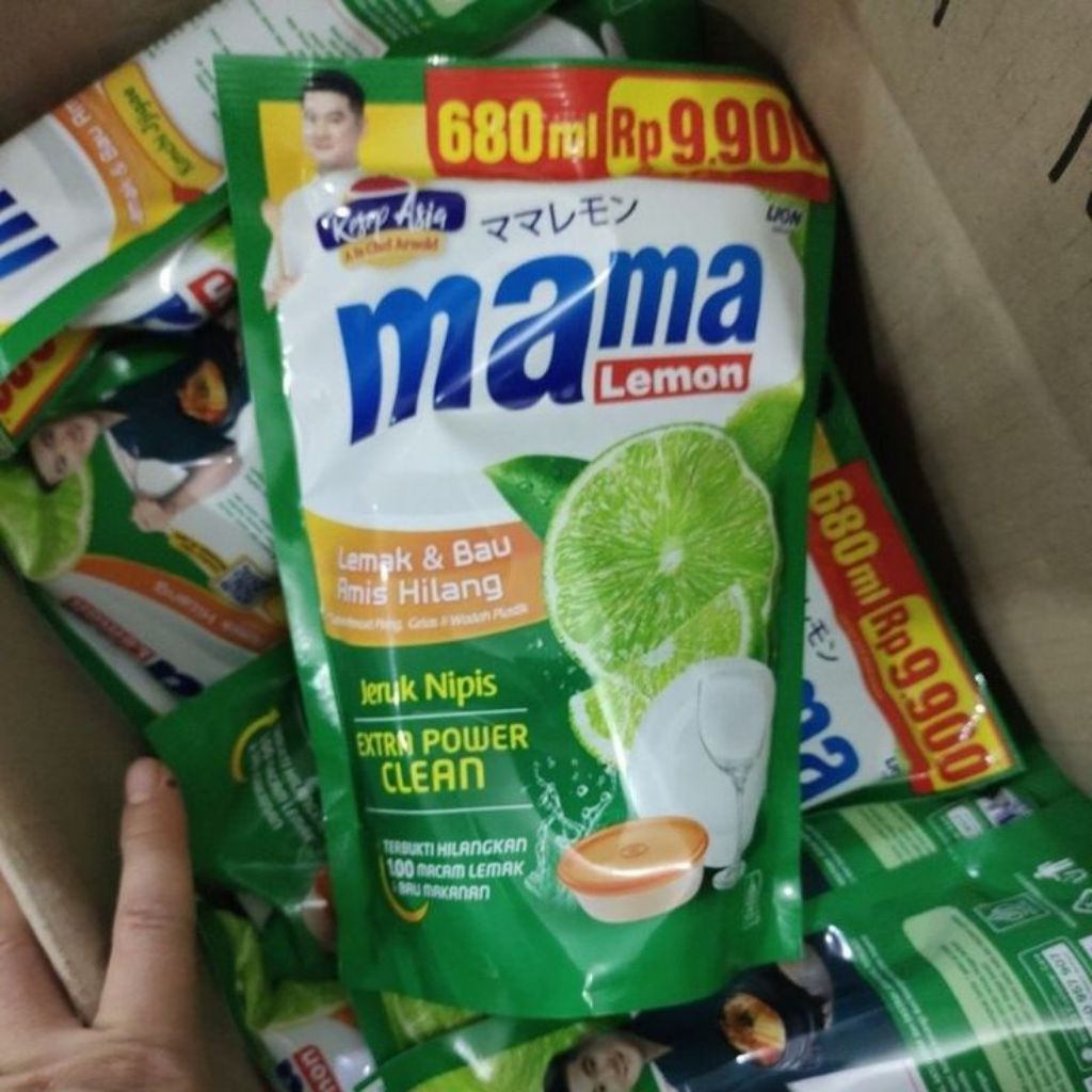 mama lemon 1 dus isi 12 pcs @680 ml
