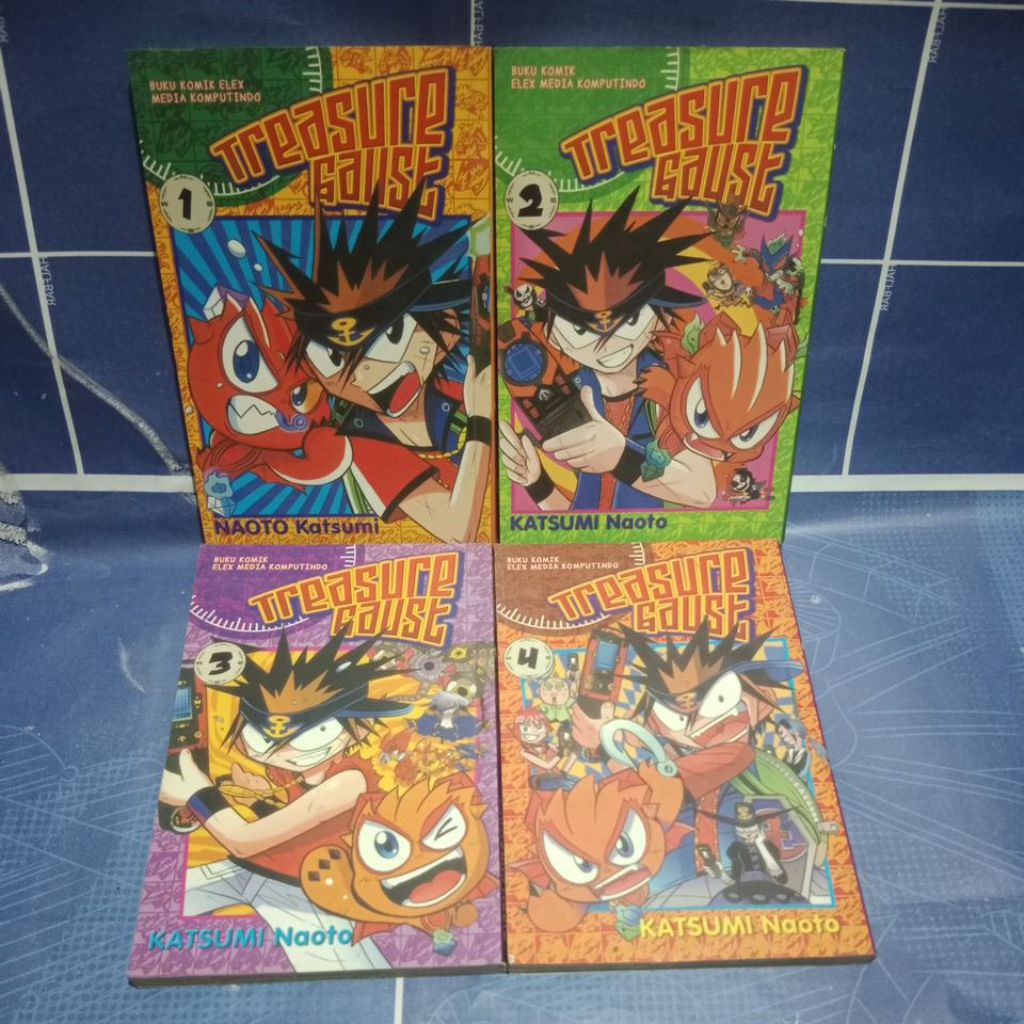 KOMIK TREASURE GAUST NAOTO KATSUMI CABUTAN