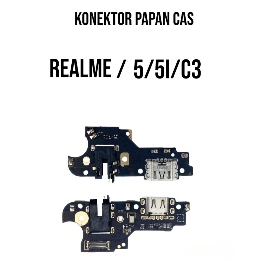 KONEKTOR PAPAN CAS CHARGER REALME 5/5I/C3 ORI