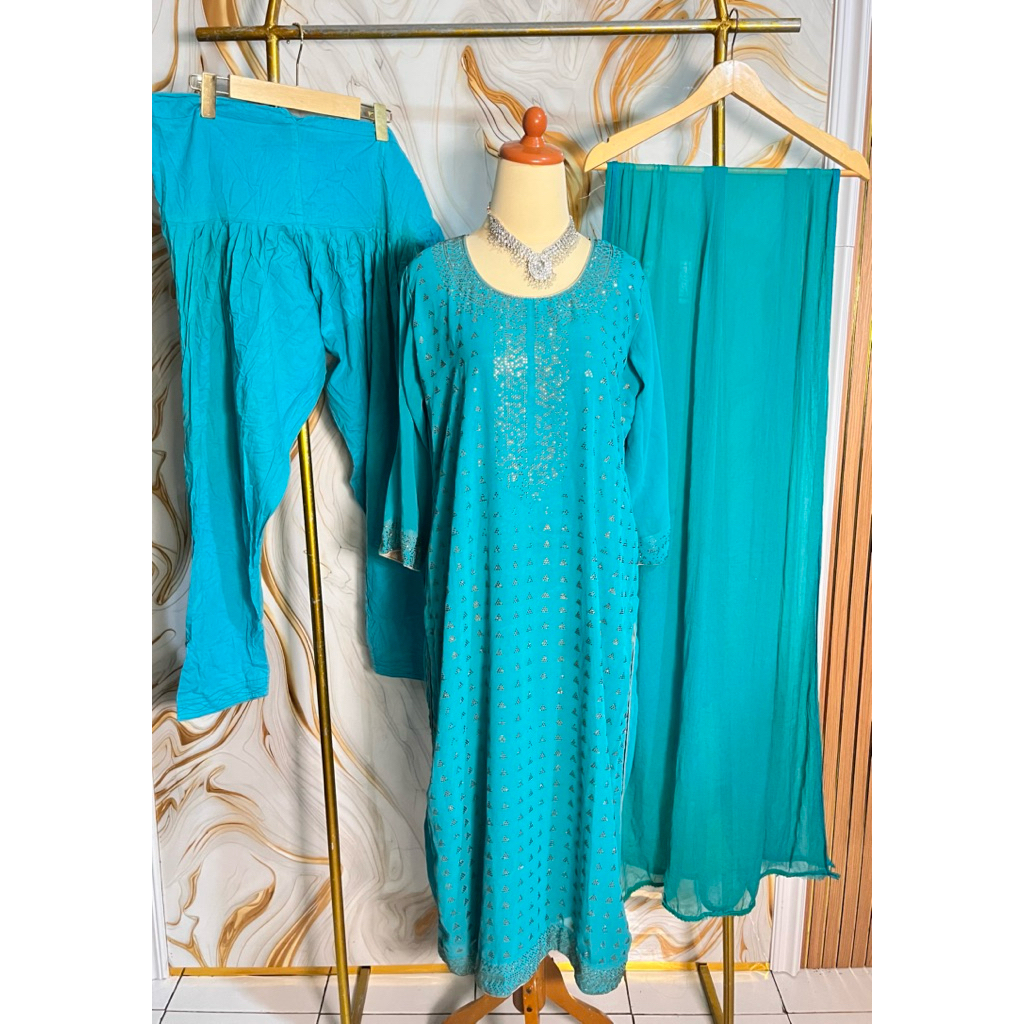 BAJU INDIA KURTI WANITA ONE SET TOSCA