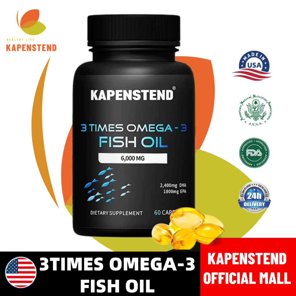 Suplemen Minyak Ikan Omega 3 / Omega 3