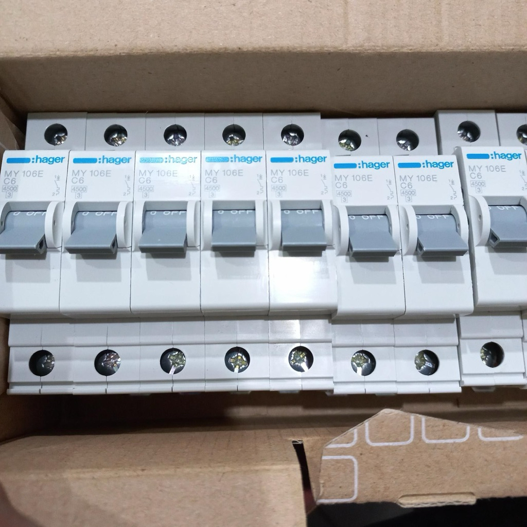 Mcb 1 phase 6a hager berkualitas