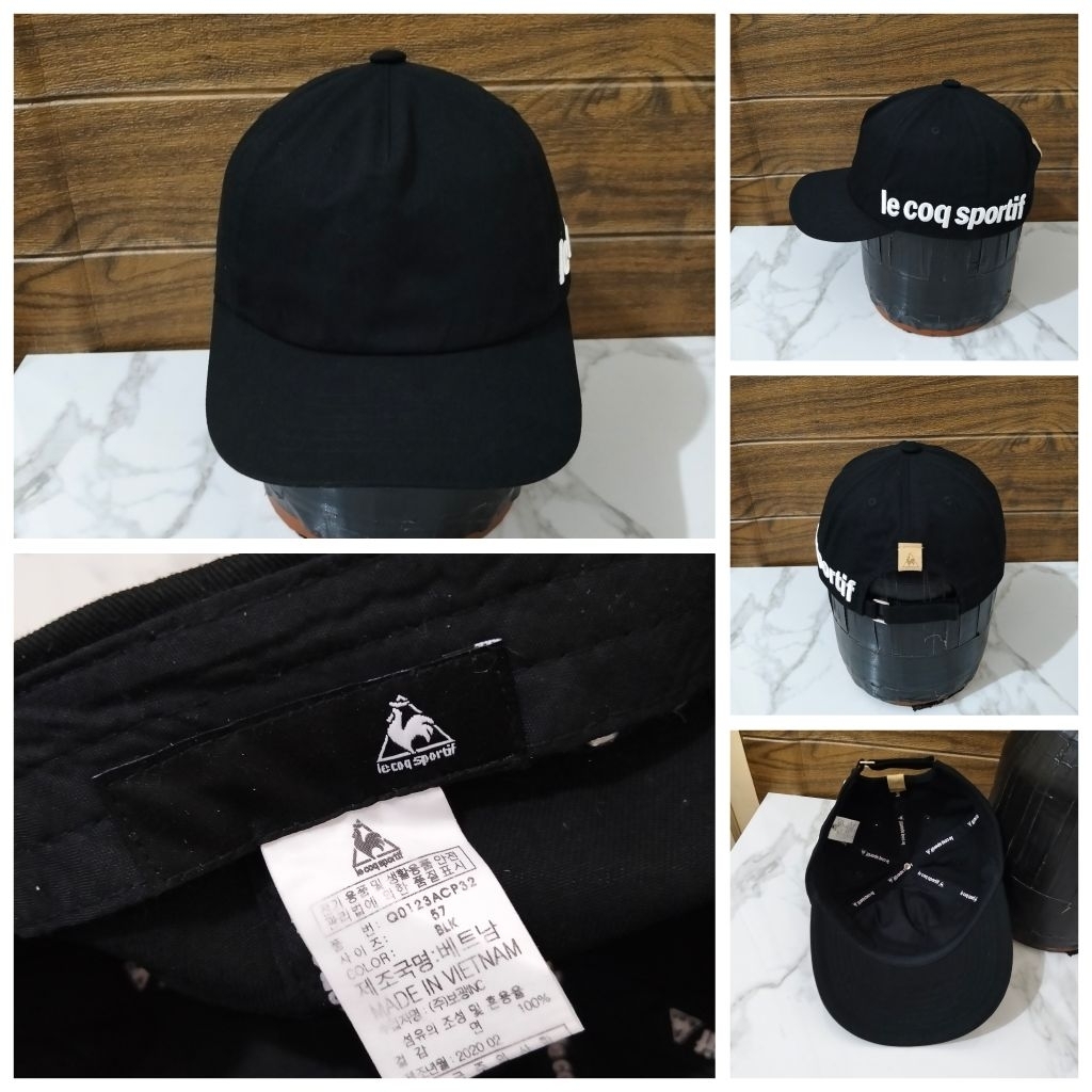 TOPI SECOND CAP LE COQ SPORTIF ORIGINAL