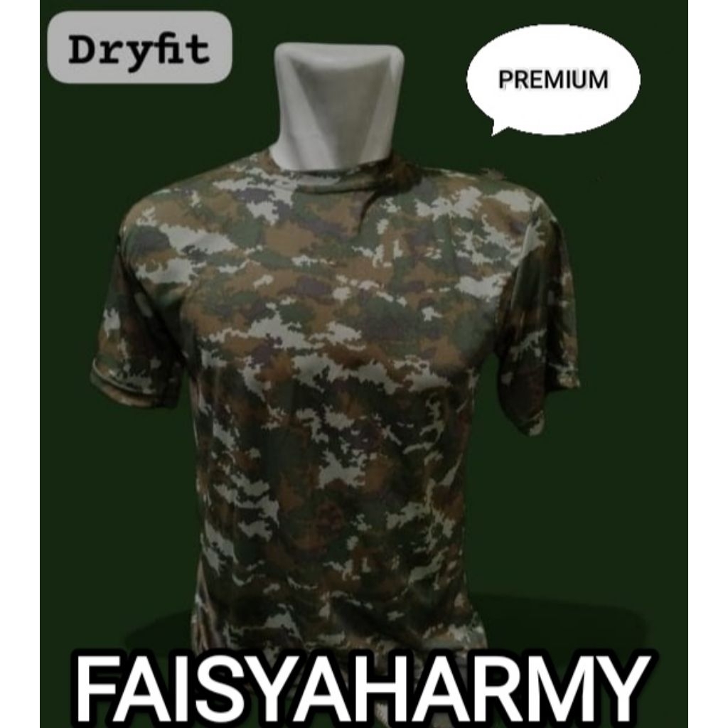 KAOS LORENG DRYFIT  LINUD / KOSTRAD