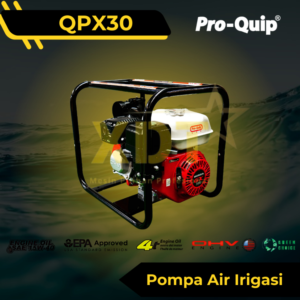 Honda ProQuip QPX30 Mesin Alkon HONDA PROQUIP Pompa Air Sawah 3 Inch 4 Tak Pompa Air Alkon Irigasi B