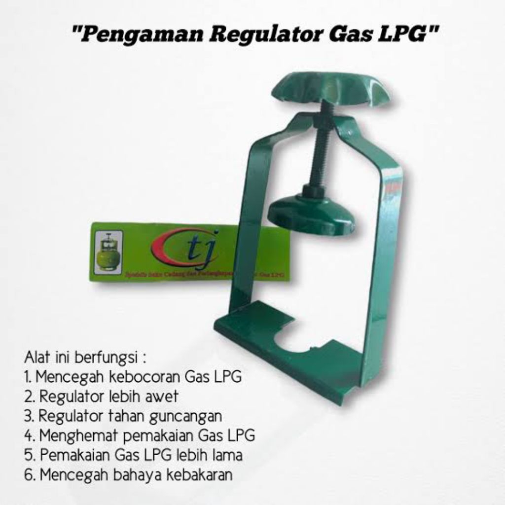 PENGAMAN REGULATOR GAS LPG/CATOK TABUNG GAS REGULATOR