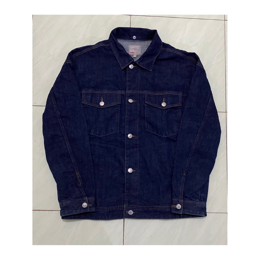 Jaket Branded SPAO (Baru, emboss) /  SPAO Denim Jaket / Jaket Branded
