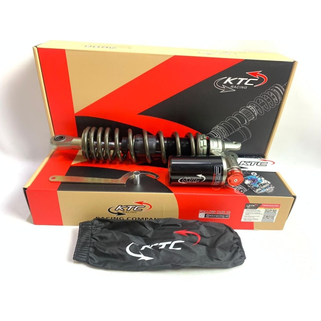 shockbreaker ktc racing apex tabung bawah Vario beat mio scoopy black as gold