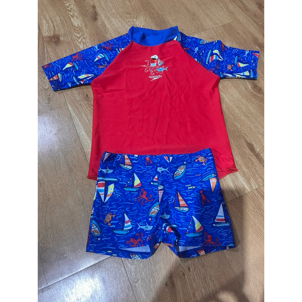 Baju Celana Renang Speedo Original Anak Digi Ss Rash