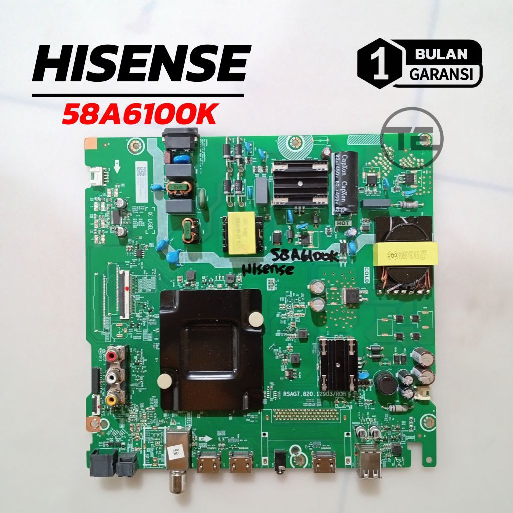 HISENSE 58A6100K MOBO MODUL MAINBOARD MESIN TV LED MOTHERBOARD TV