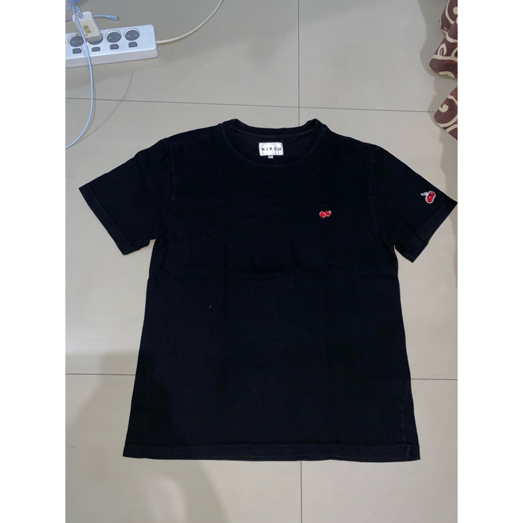 PRELOVED KAOS KIRSH MINI LOGO BLACK