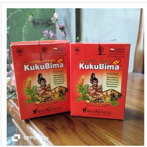 jamu kuku bima TL plus tribulus isi 10sachet