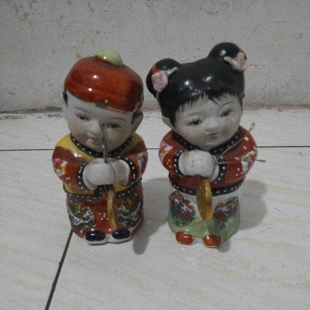 PATUNG KERAMIK CINA GONG XI FAT CAI