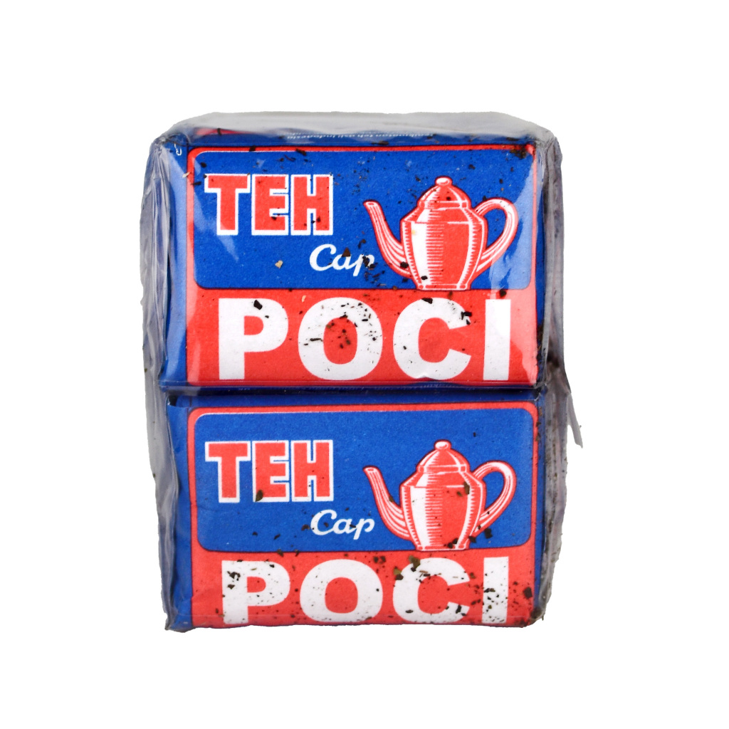 Teh Melati Bubuk TEH POCI Biru Jasmine Tea isi 10 pak