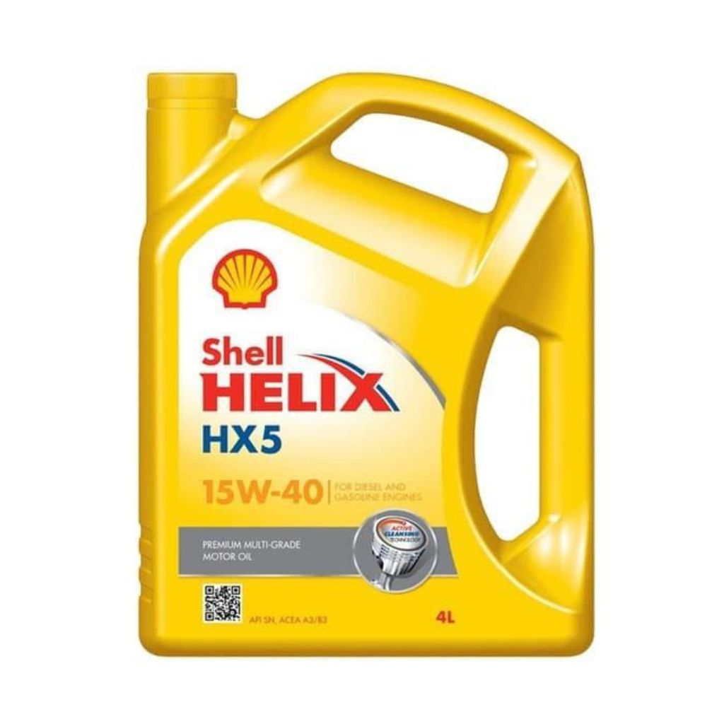 OLI SHELL HELIX5 HX5 4 LITER | OLI MOBIL MINERAL SHELL HX5 4 LITER