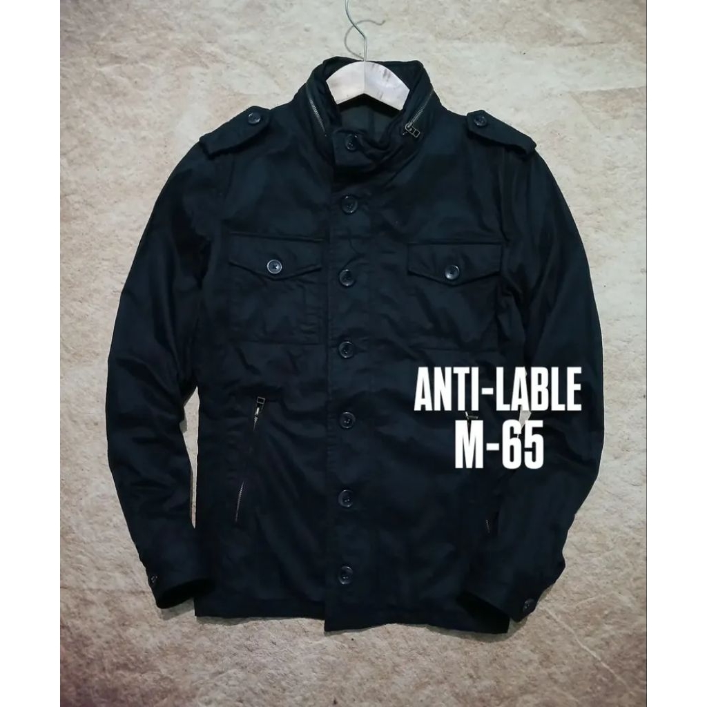 Jaket M-65 ANTI LABLE bahan kanvas second/bekas/preloved
