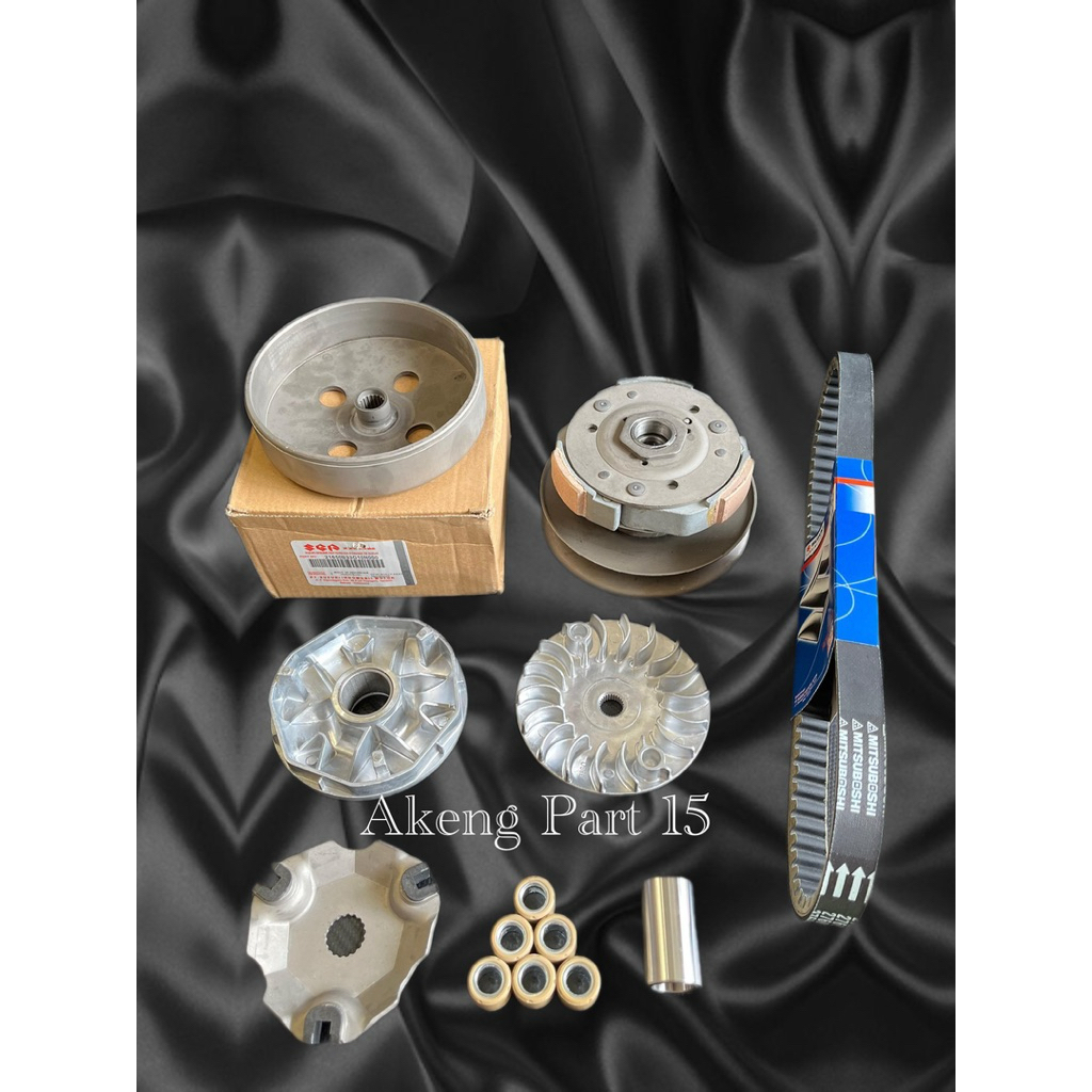 Paket Komplit CVT Suzuki Spin 125/Skywave/SkyDrive
