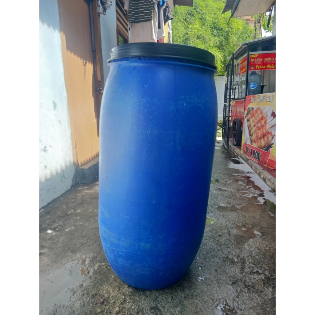 drum second full set bekas bahan kimia sabun udah cukup bersih