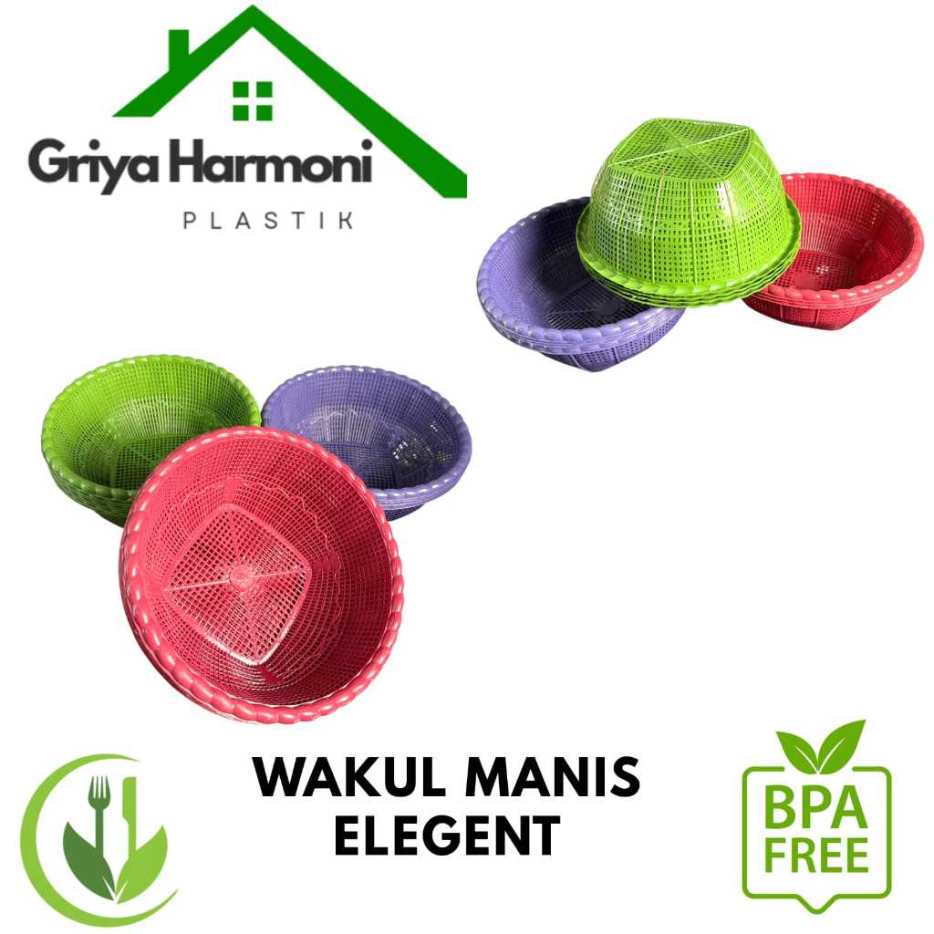 WAKUL MANIS ELEGENT - BESEK NASI HAJATAN - CETING/MARANG KENDURI PLASTIK