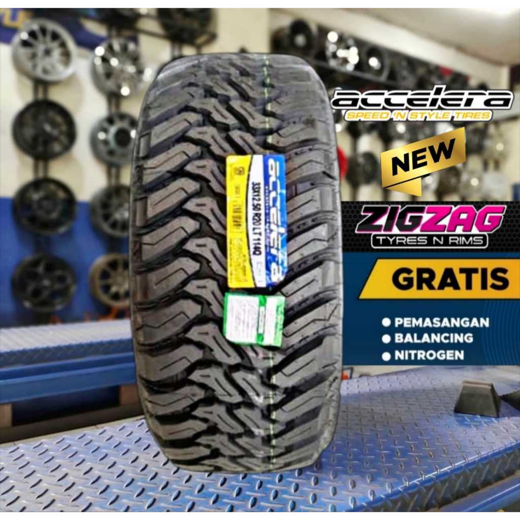 Accelera M/T-01 33X12.50 R20 Ban Mobil Offroad
