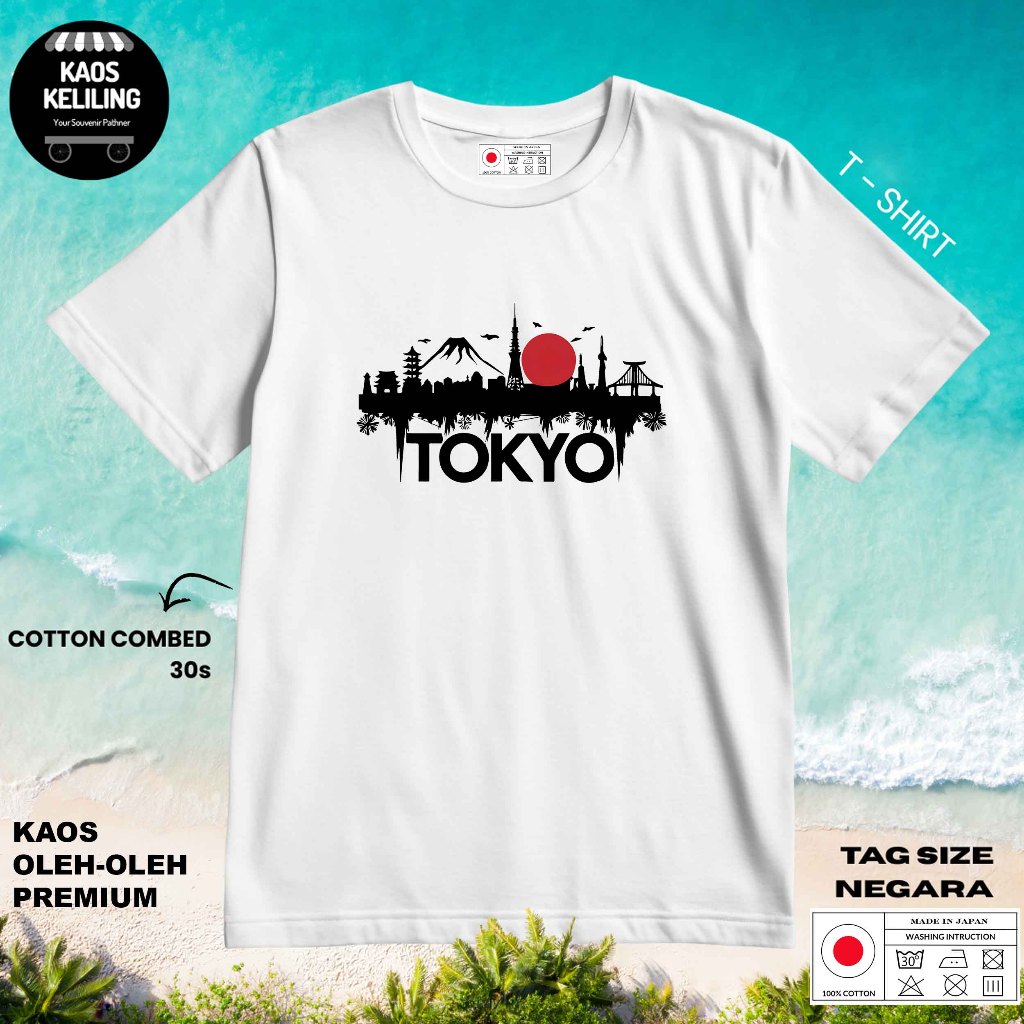 KAOS OLEH OLEH JEPANG JAPAN 36 PAKAI TAG LABEL JEPANG ASLI BAJU SOUVENIR PREMIUM GIFT