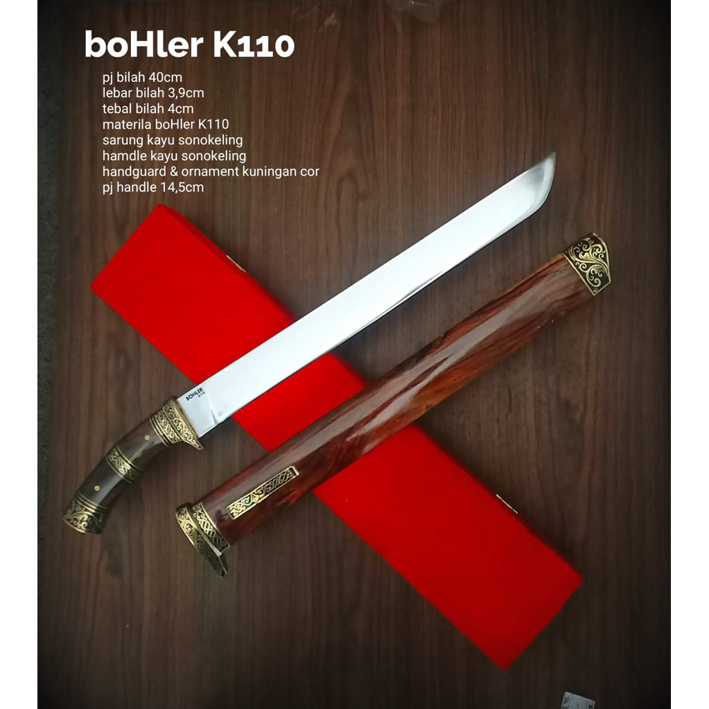 PISAU DAPUR SEMBELIH PREMIUM BOHLER K110