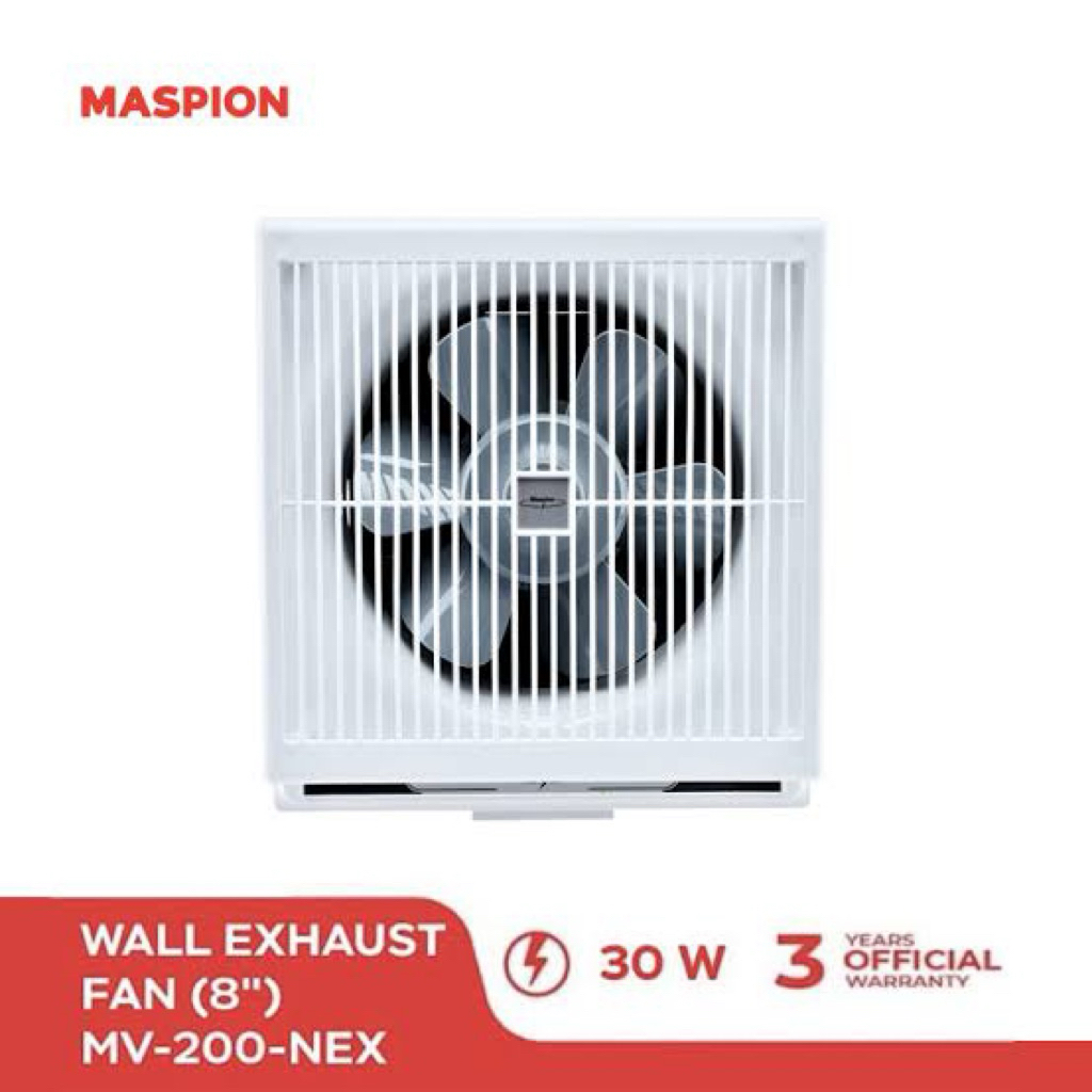 EXHAUST FAN MASPION 8INCI KIPAS PENGISAP UDARA MASPION 8INCI