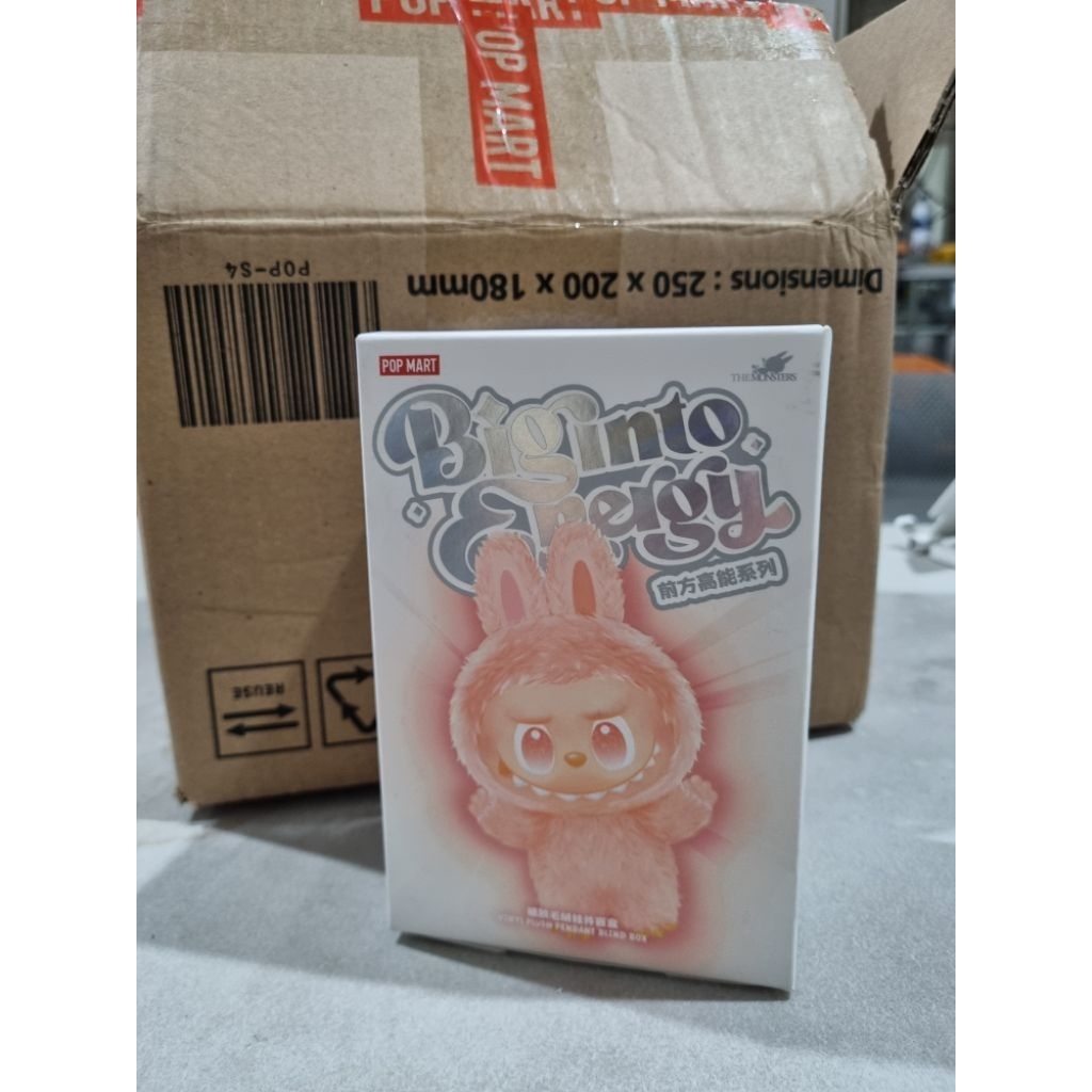 LABUBU V3 BIG INTO ENERGY BLIND BOX & SELECTED - POP MART ORIGINAL SNI THE MONSTER GANTUNGAN TAS UNI