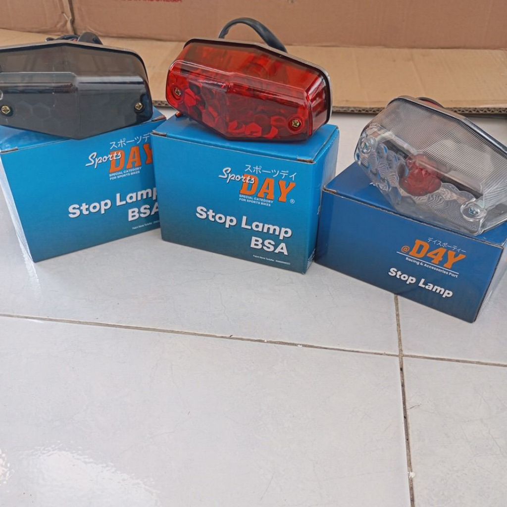 stop lamp bsa lampu stop bsa pnp honda cb Motorcycle