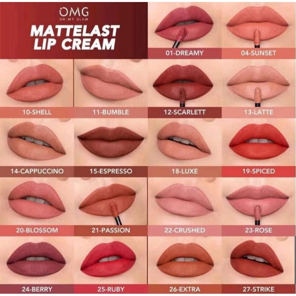 Lip cream Omg Original BPOM