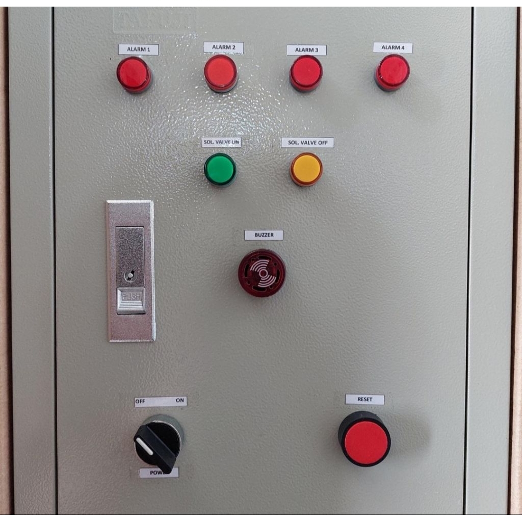 PANEL GAS DETECTOR 4 ZONE