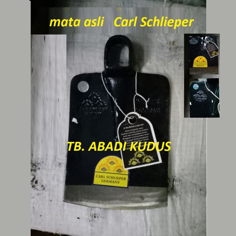 BRG Termurah CANGKUL CAP MATA TIGA BUAYA BAJA ORIGINAL GERMANY