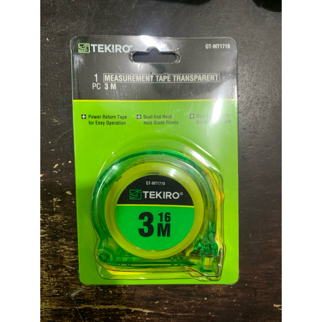Meteran 3 Meter TEKIRO MEASUREMENT TAPE 3 Meter TEKIRO