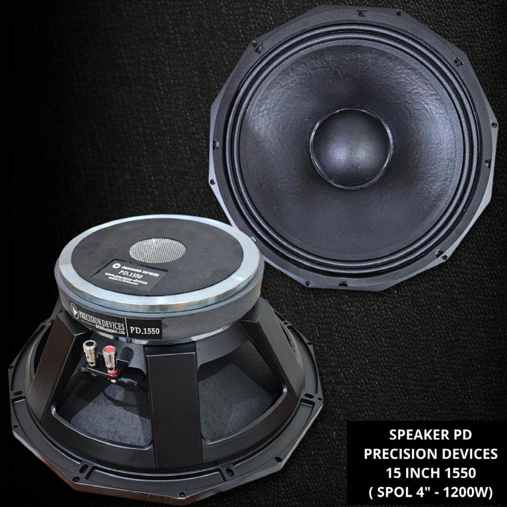 Speaker PD 15 Inch 1550 / Spk PD Precision Devices 15" Komponen PD1550