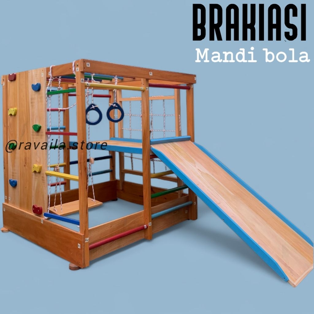 Brakiasi Mainan Playground Anak/ Brakiasi Mandi Bola