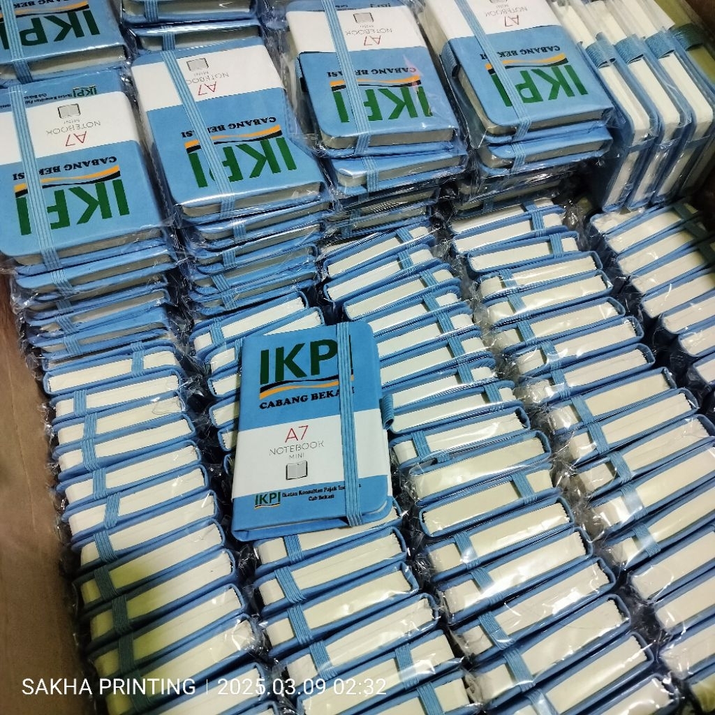 buku agenda a7/notebook a7 custom/notebook custom logo