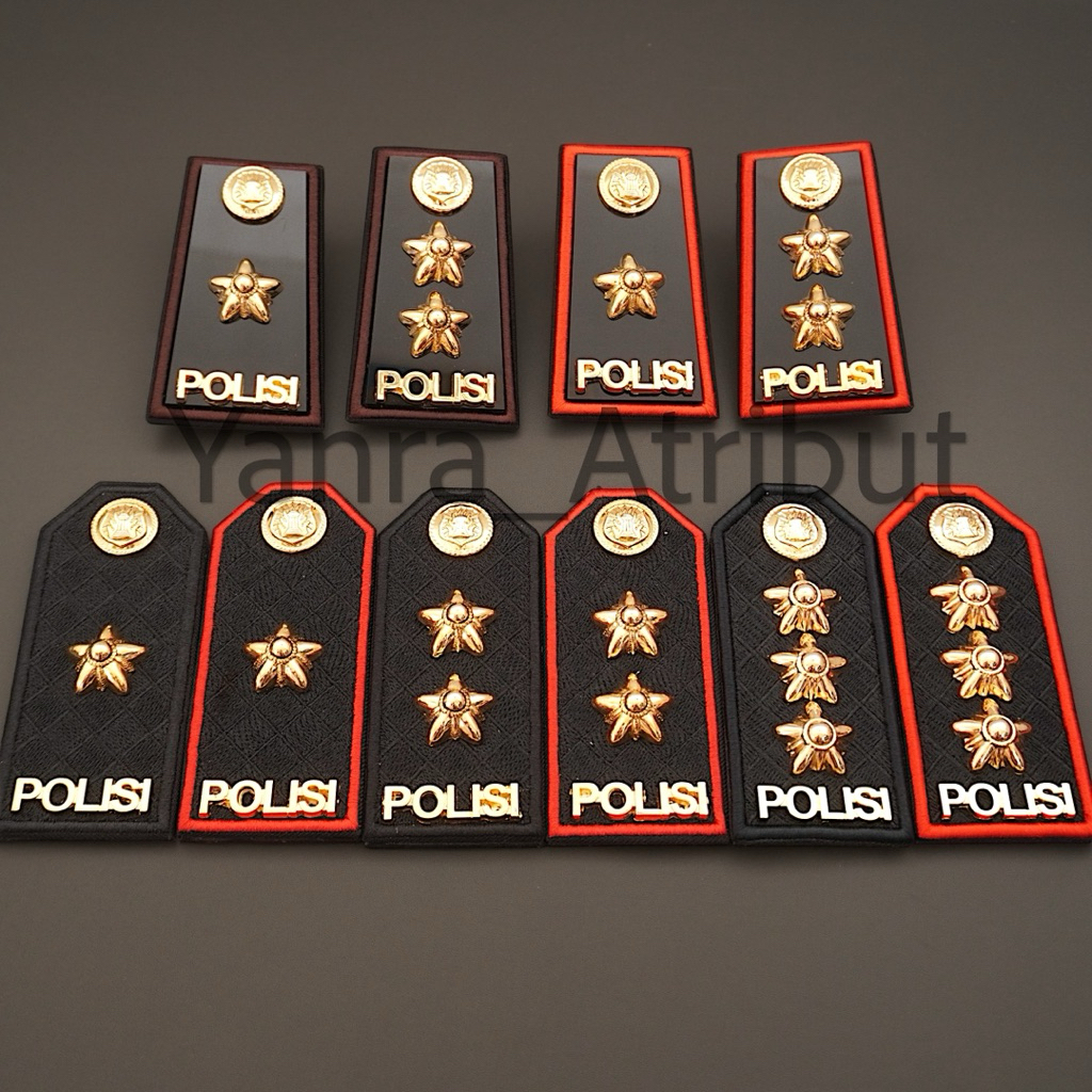 Pangkat Kompol / pangkat Akbp Polri pangkat perwira Pdu pdh Full Mika Terlaris Terbaik Realpict