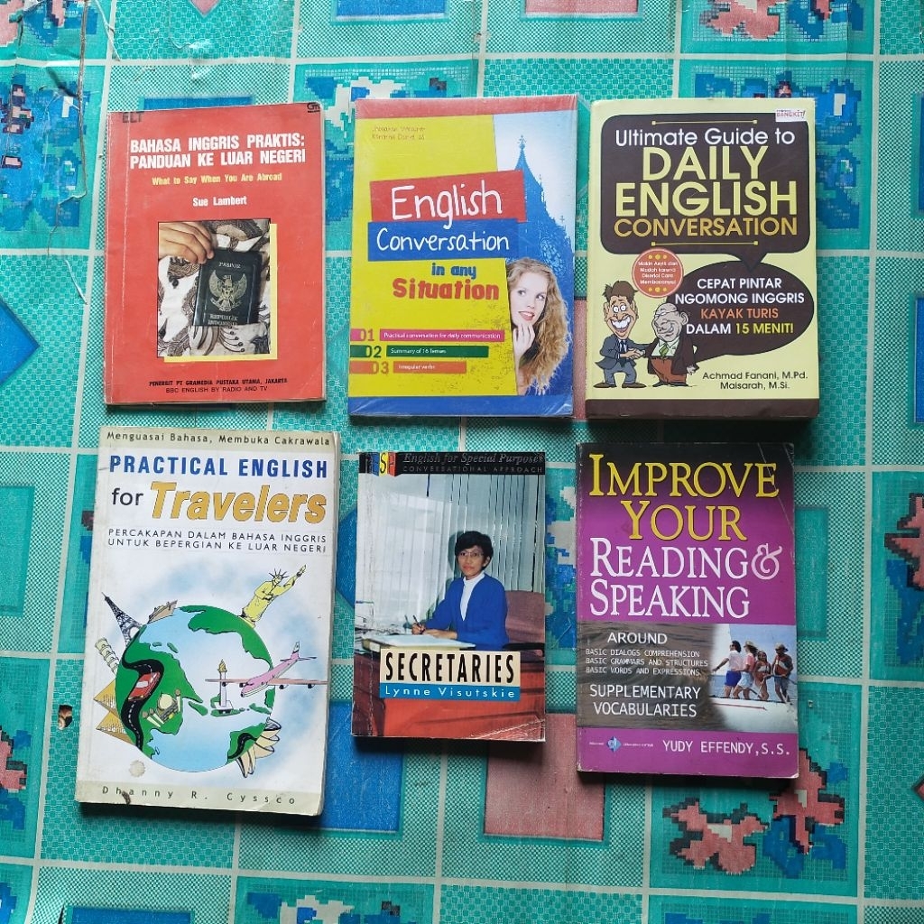 Buku Bahasa, ESP: SPECIAL CONVERSATION FOR EMPLOYEES & SPECIAL CONVERSATION FOR HOTELS & RESTAURANTS