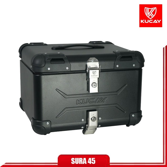 Top box pannier kucay sura 22L 35L 45L box pannier kucay alumunium top case