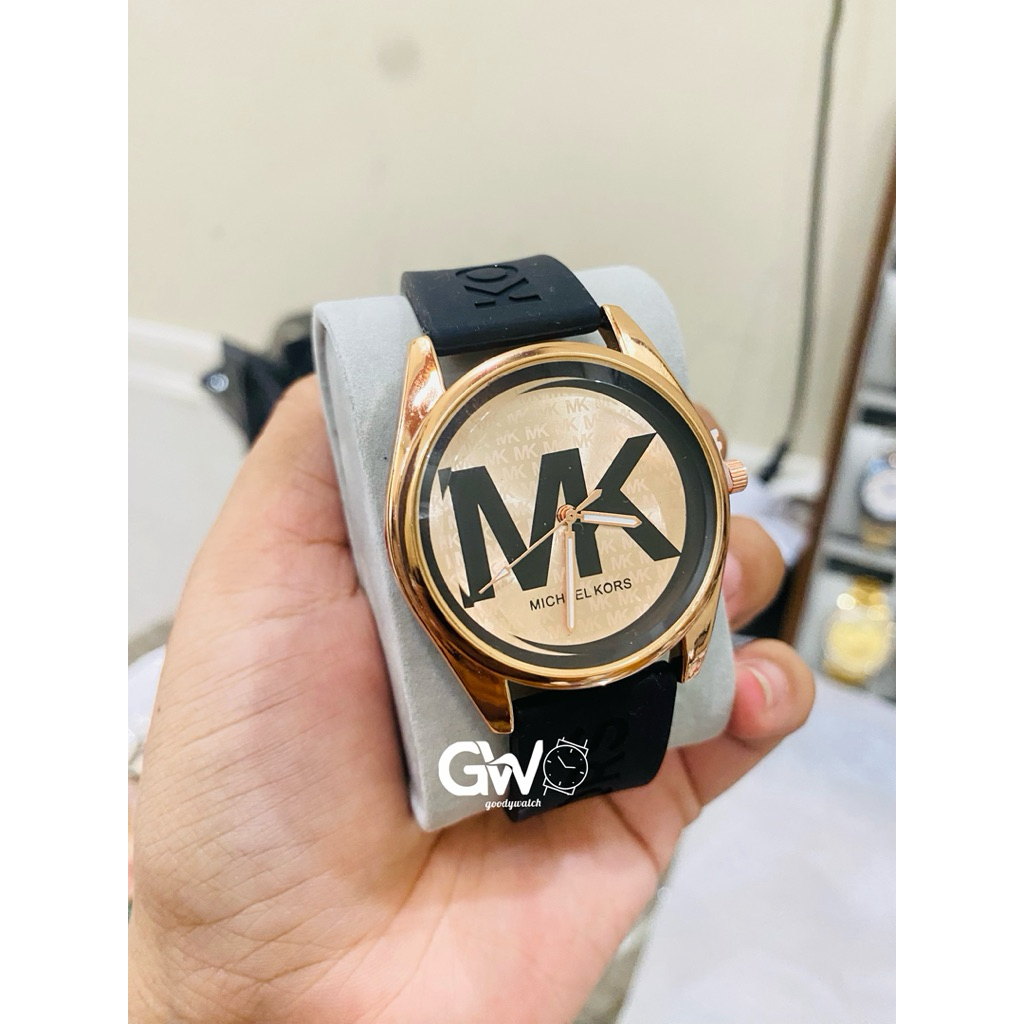 MK premium rubber strap for women