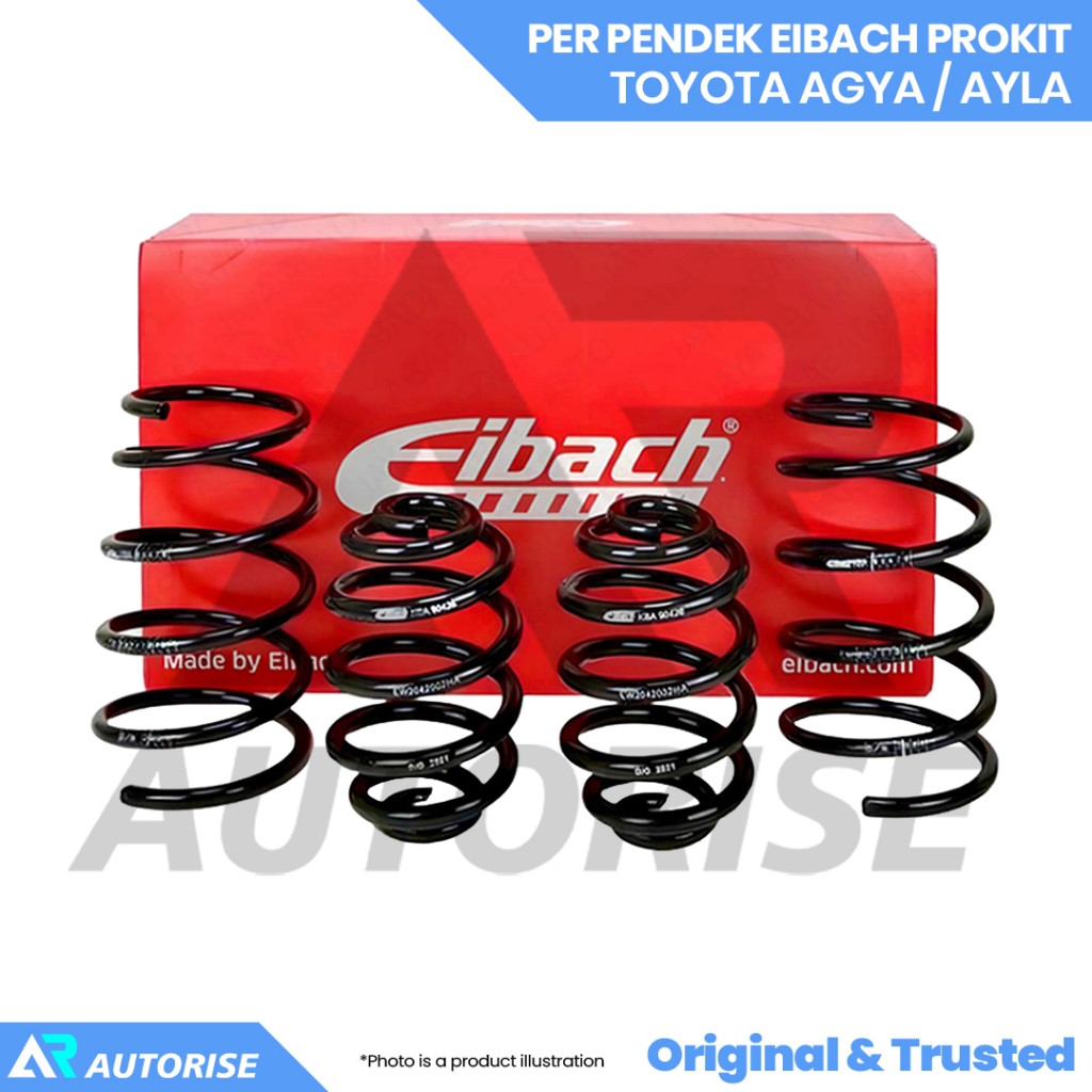 Lowering Kit / Coil Spring / Per Pendek EIBACH PROKIT TOYOTA AGYA / DAIHATSU AYLA (2012-2021)